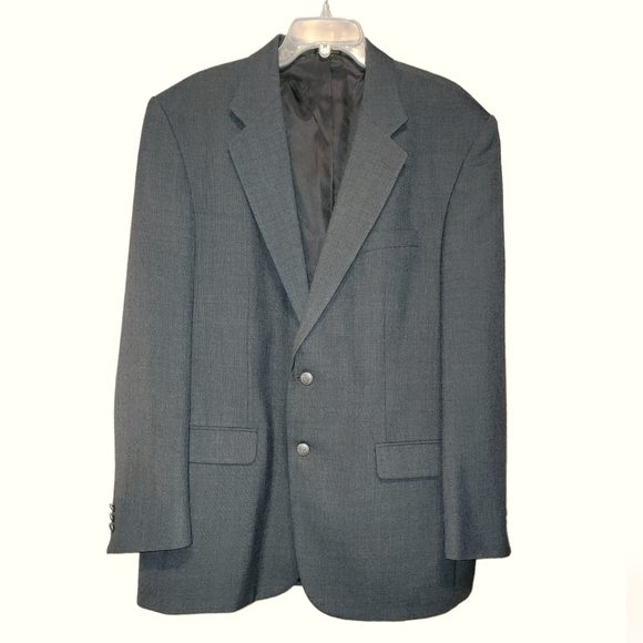 Stafford men's blazer size 46L wool blend - Picture 1 of 9